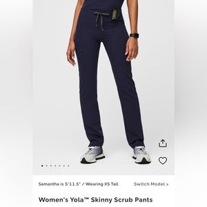 Figs - Yola skinny scrub pants